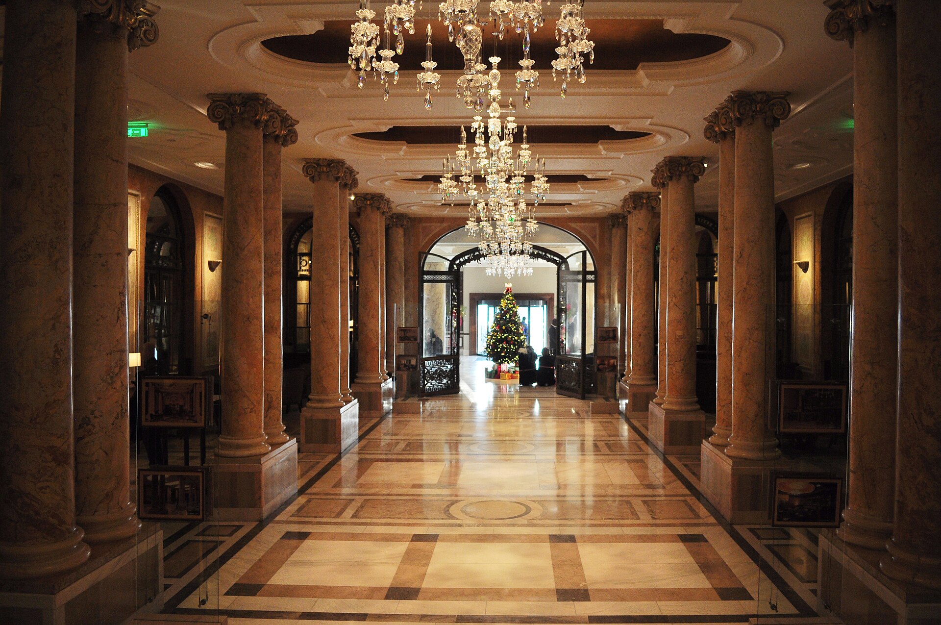 Porto luxury hotel interior